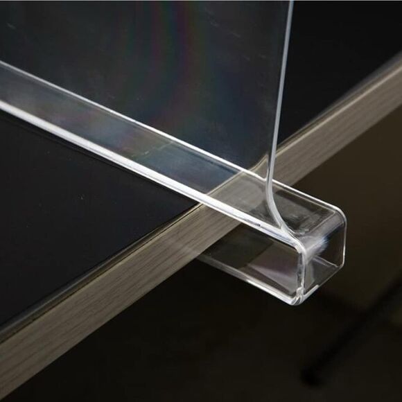 Acrylic Shelf Dividers - Clear. Six pack - Picture 3 of 11